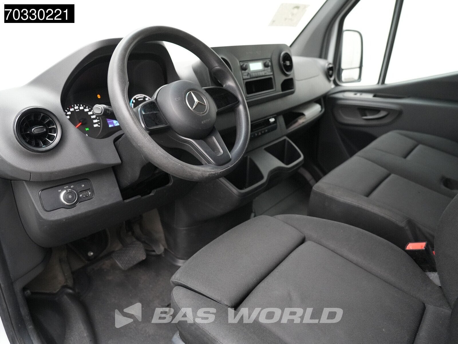 Mercedes eSprinter 312 112 L2H2 100% Elektrisch 55kWh 168km, Automaat, Stof, Gebruikt, Euro 6