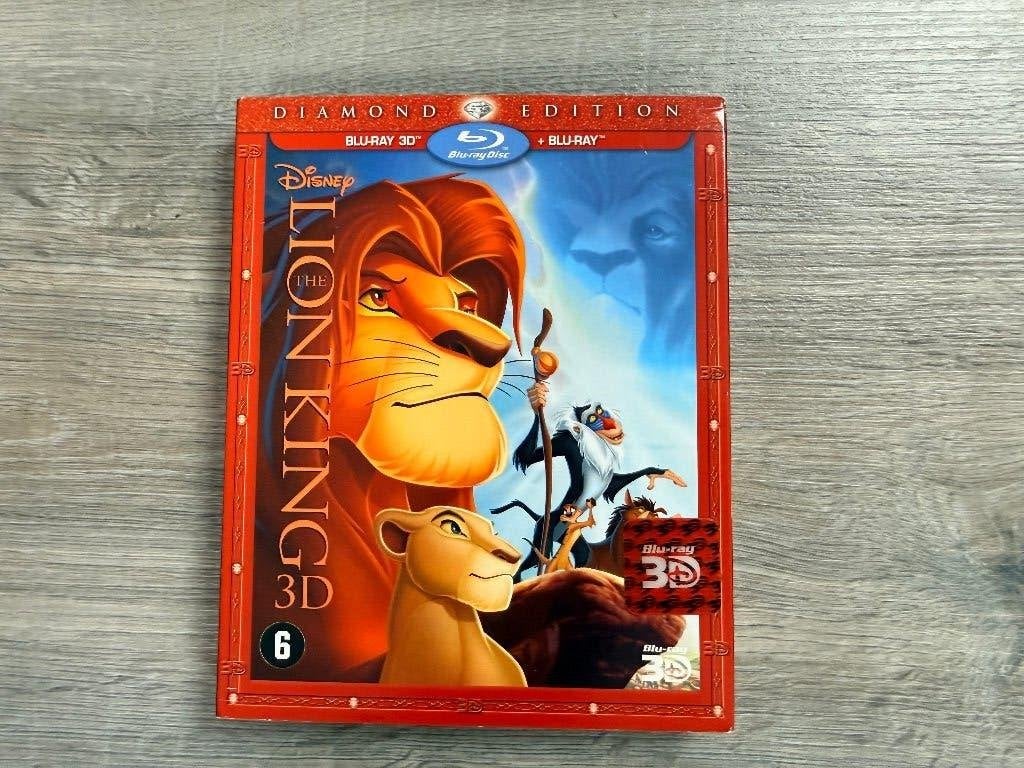 Blu Ray The Lion King 3D + 2D Walt Disney, Ophalen of Verzenden, Zo goed als nieuw, Tekenfilms en Animatie