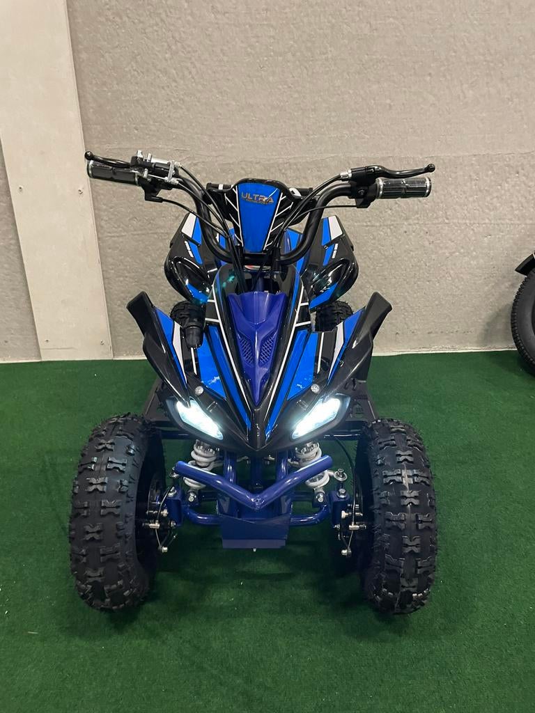 Nieuwe Ultra 1000 watt elektrische blauwe mini kinder quad, Ophalen, Nieuw, Ultra, Ultra