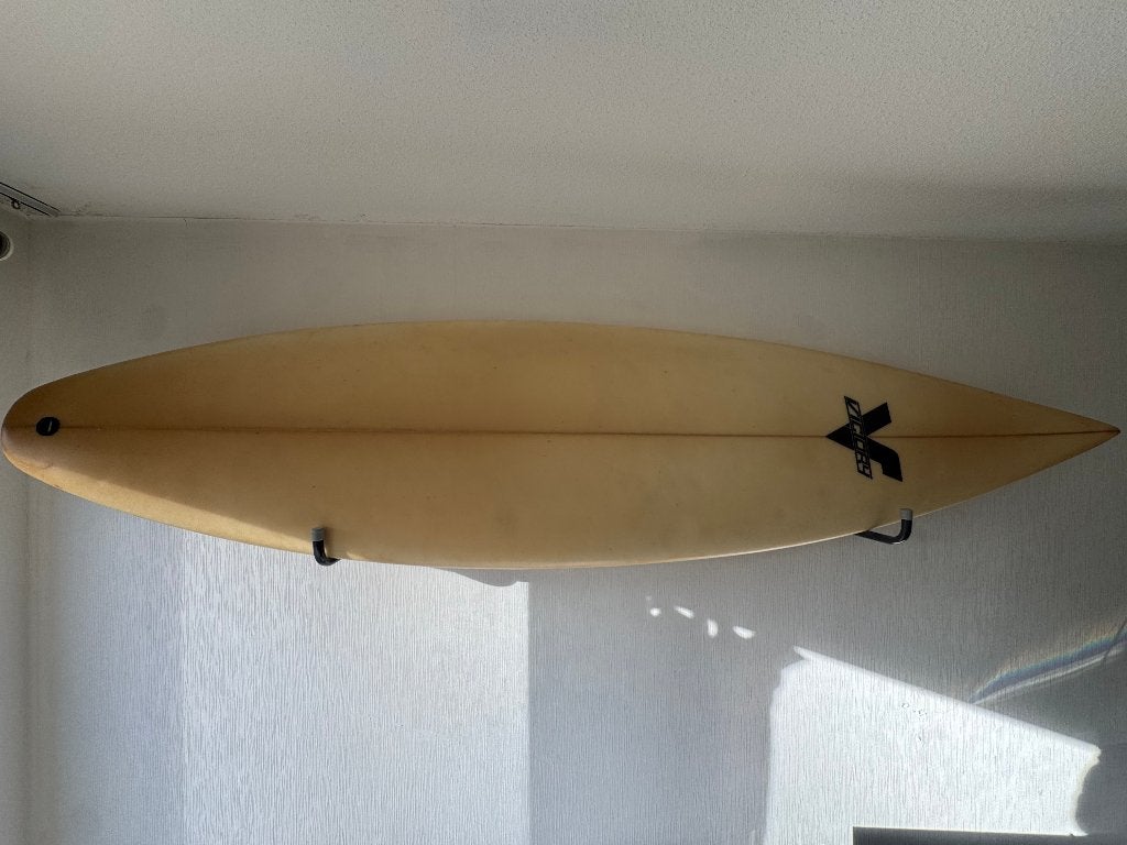 Vintage surfboard Victory 6'7", Watersport en Boten, Ophalen, Gebruikt, Overige typen, Met vinnen