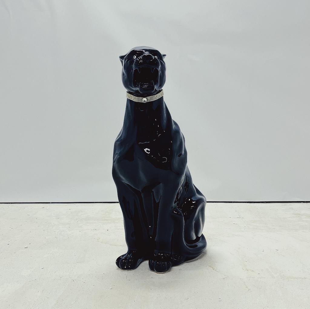 Zwarte Panter Keramiek, Verzamelen, Ophalen of Verzenden, Nieuw, Dier