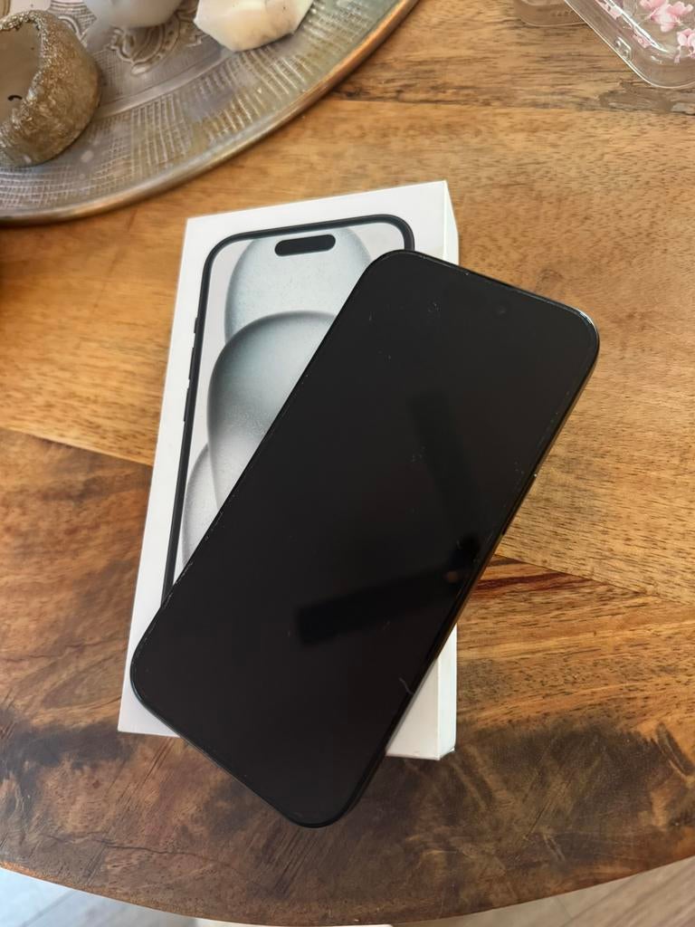 Iphone 15 black 128 gb, Telecommunicatie, Mobiele telefoons | Apple iPhone, 128 GB, IPhone 15, Zwart, Ophalen of Verzenden