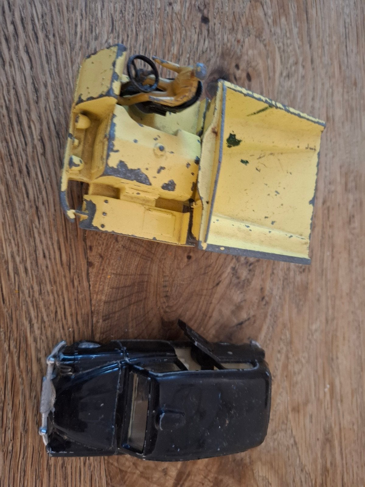 Dinky Toys: Vintage Austin Taxi en Supertoys Dumper, Ophalen of Verzenden
