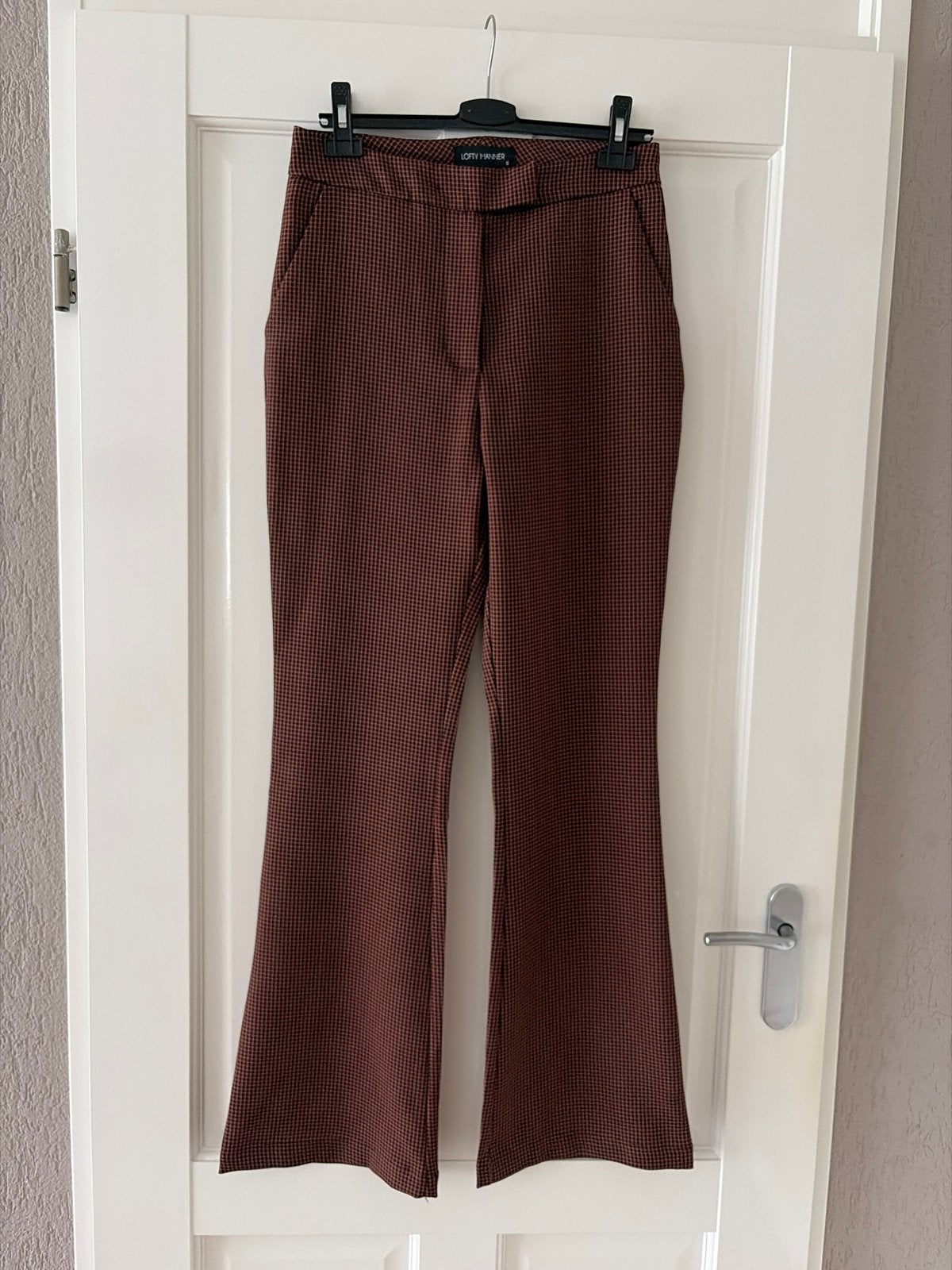 Lofty Manner flared pantalon maat S, Bruin, Ophalen of Verzenden, Zo goed als nieuw, Maat 36 (S)