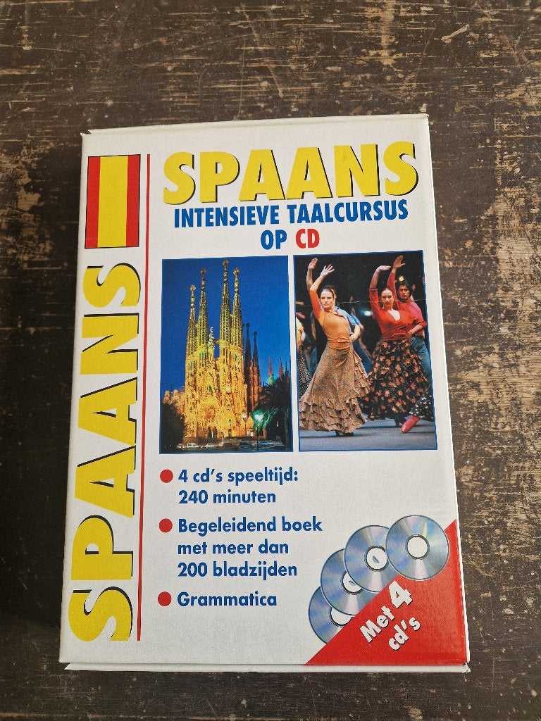 Spaans intensieve taalcursus op cd nieuw, Ophalen of Verzenden, Nieuw, Overige onderwerpen