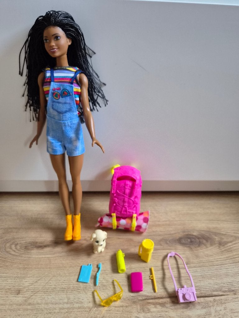 Barbie camping set, Ophalen of Verzenden, Gebruikt, Barbie