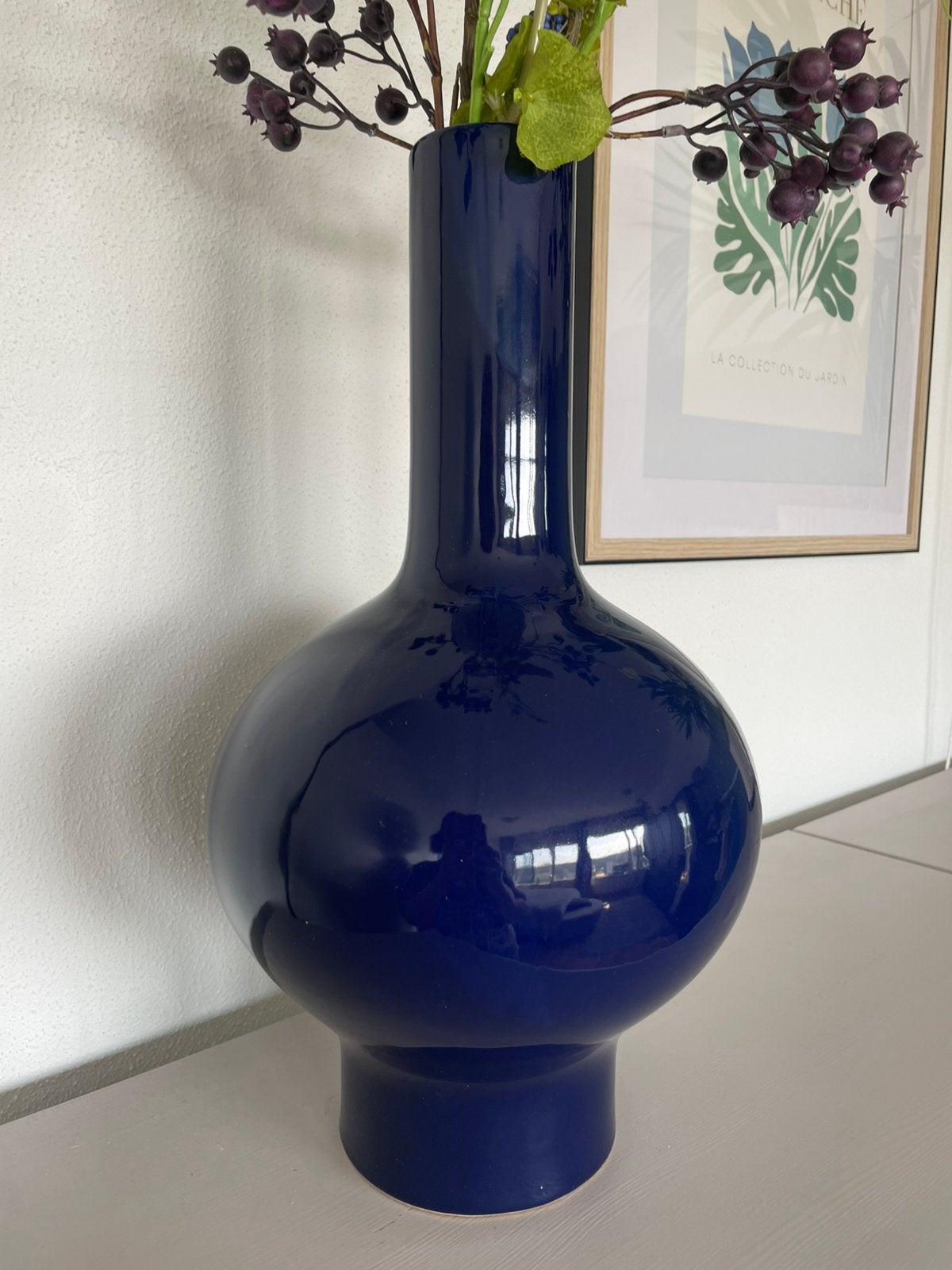 Keramische vaas 50 cm hoog €35,00, Ophalen of Verzenden, Zo goed als nieuw