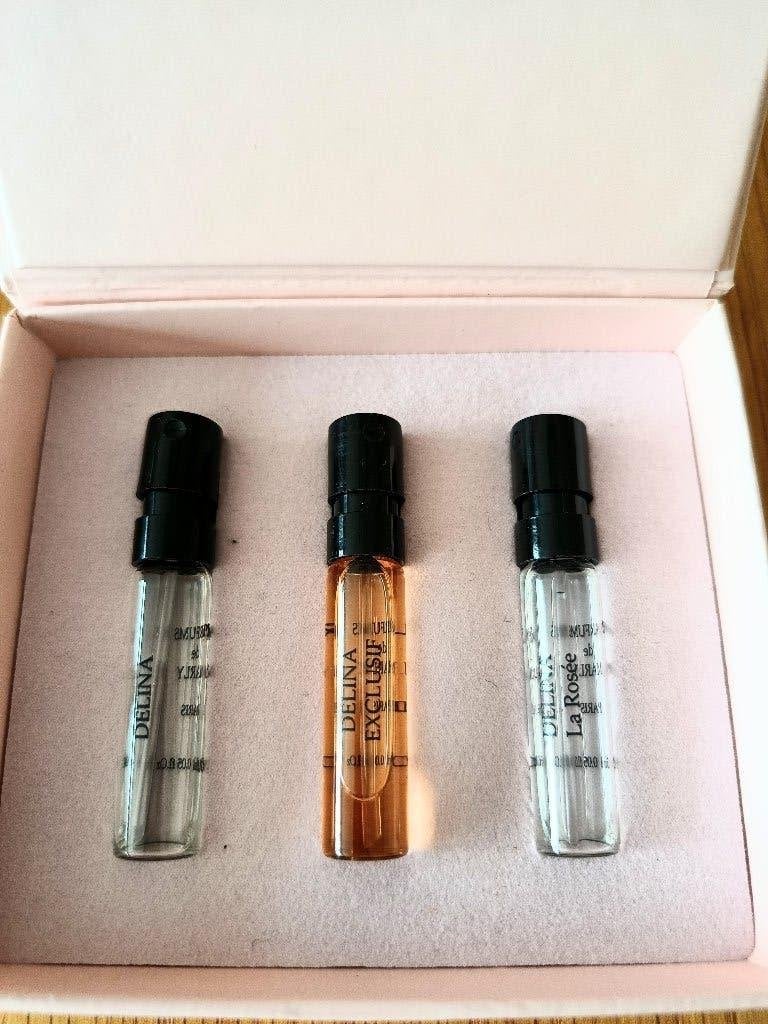 Parfums de Marly- Delina trio sample set, Ophalen of Verzenden, Gebruikt
