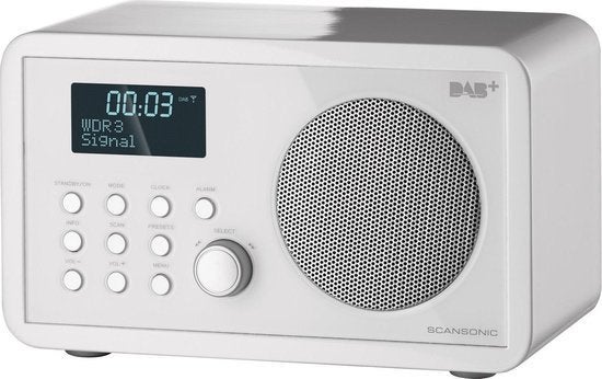 radio dab+ scansonic da200 NIEUW, Ophalen of Verzenden, Nieuw