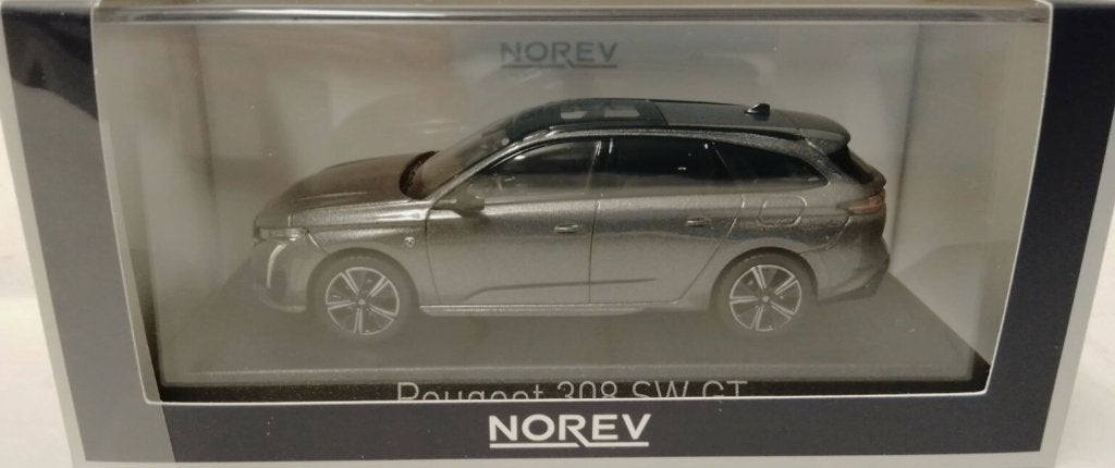 PEUGEOT 308 SW GT '21 PLATINIUM GRIJS 1/43 NOREV ref. 473936, Verzenden, Nieuw, Auto, Norev