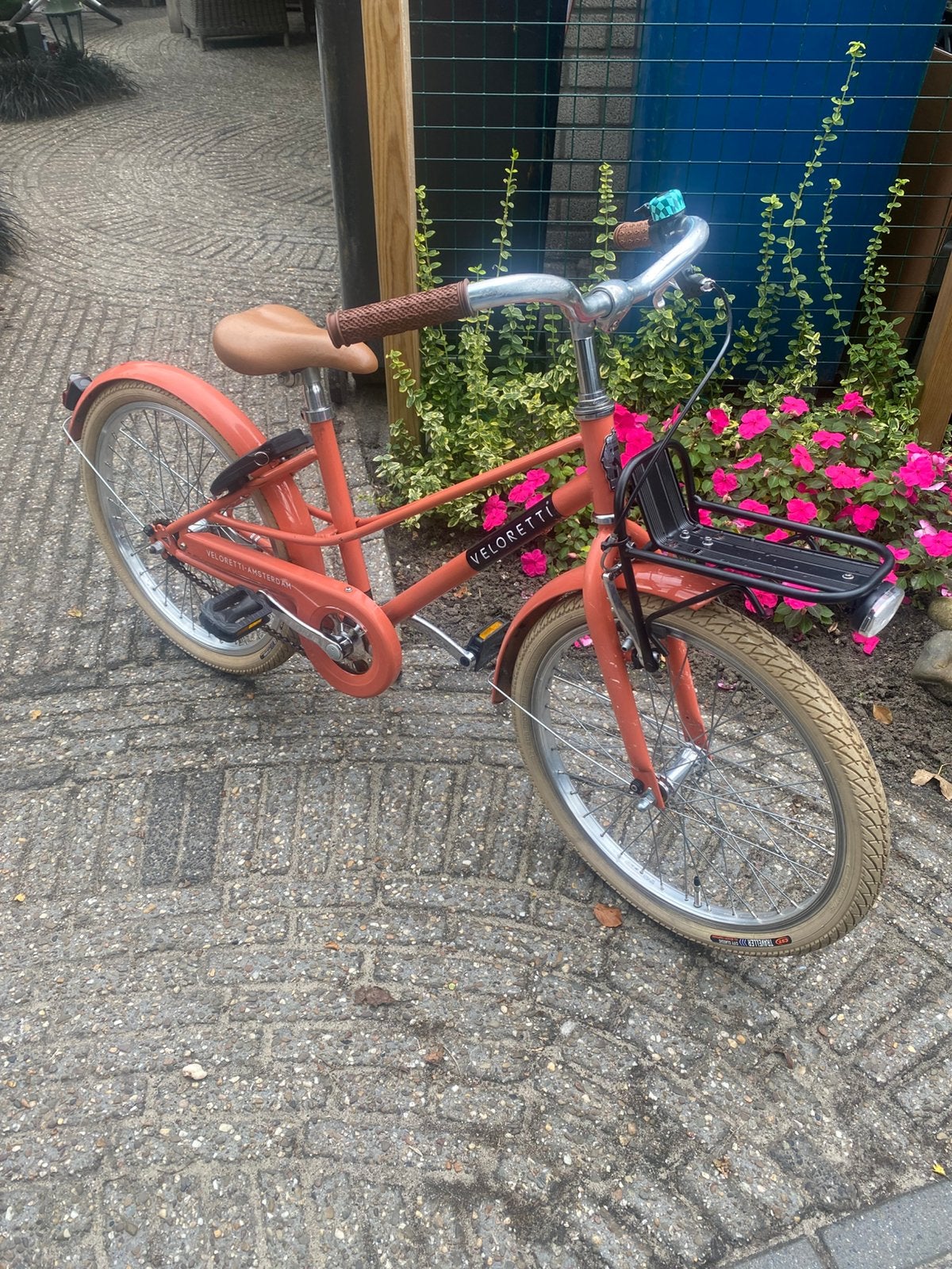 Veloretti 20 inch zalm kleur, Fietsen en Brommers, Ophalen, Zo goed als nieuw, 20 inch, Handrem