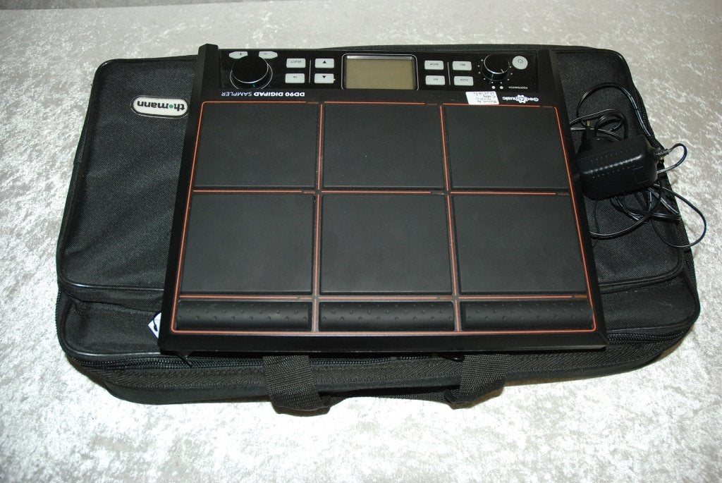 Gear4Music DD-90 drumpads 9 vlakken met adapter  <26261861>, Gebruikt, ., Drums of Percussie, Gear4Music