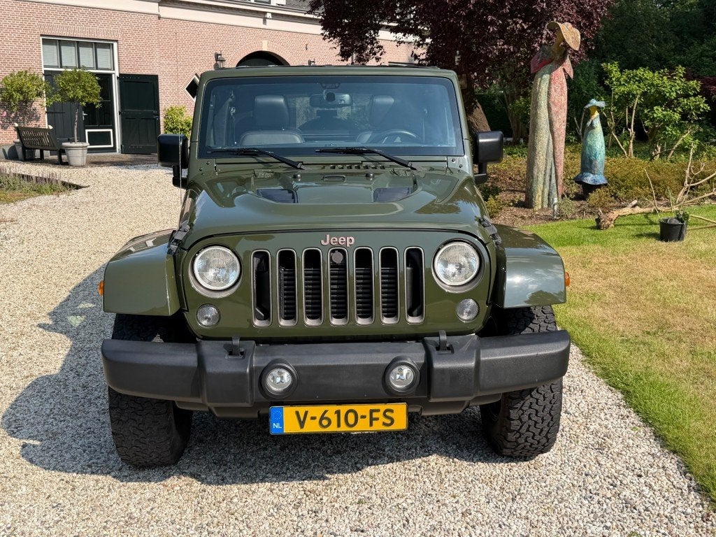 Jeep WRANGLER 2.8 CRD 5drs 75th Anniversary NL-auto Grijs ke, Stoelverwarming, 4 cilinders, Bedrijf, Diesel