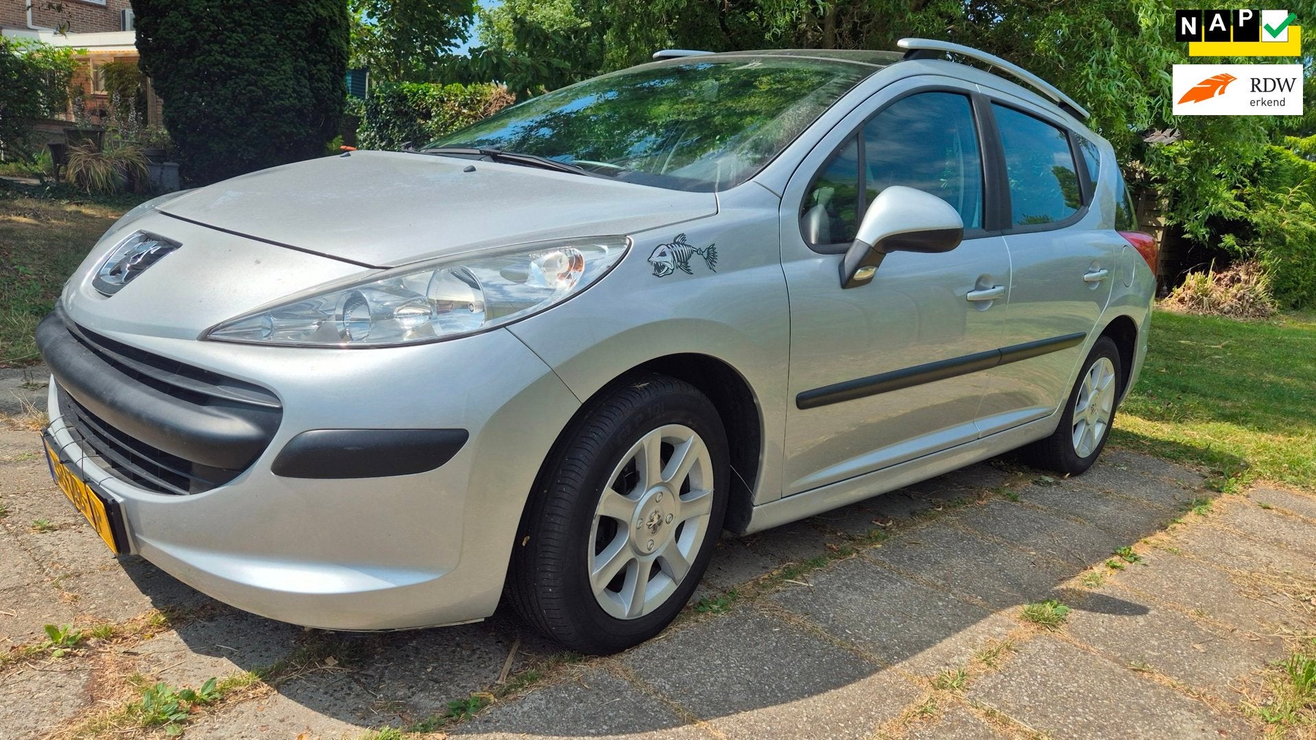 Peugeot 207 SW 1.4 VTi X-lineNIEUWE APK AIRCO CRUISE, Gebruikt, Origineel Nederlands, Handgeschakeld, Metallic lak