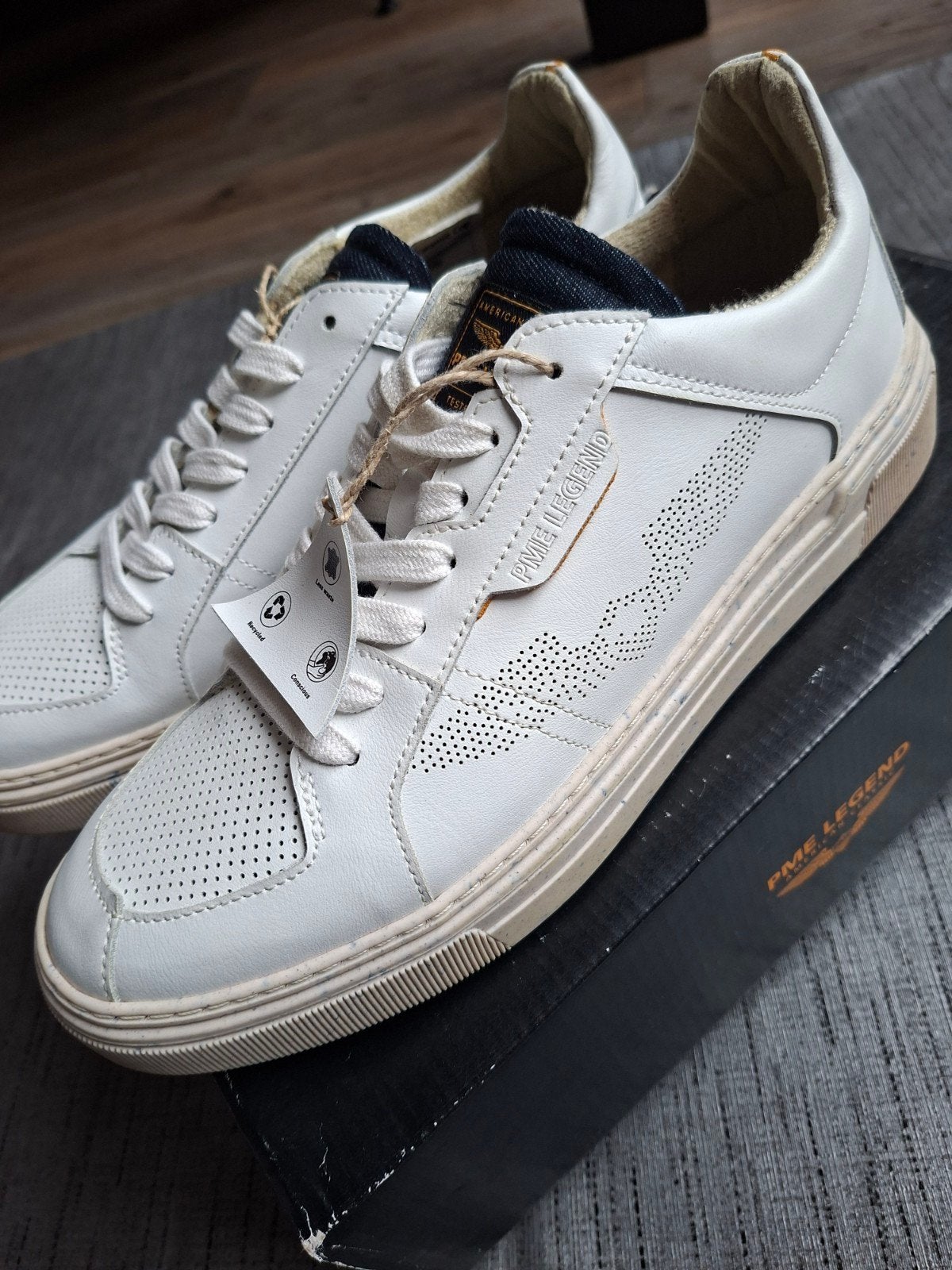 PME LEGEND witte sneakers maat 42, Wit, Nieuw, Ophalen of Verzenden, Sneakers of Gympen