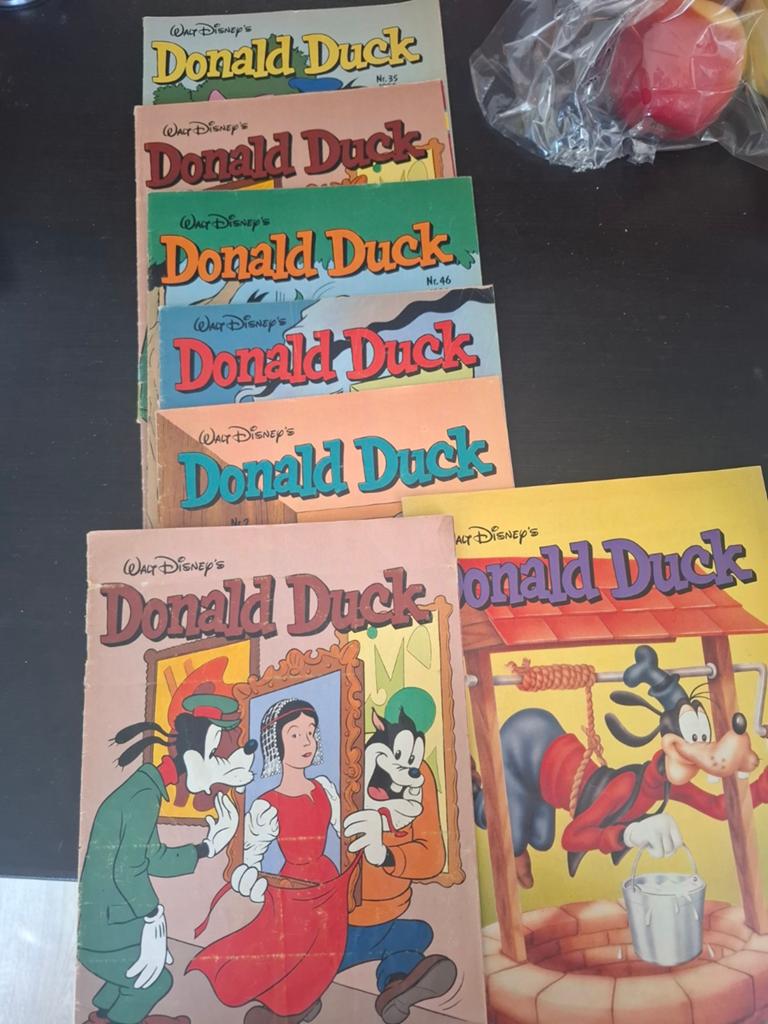 Donald Duck, 6 uit 1982 - Diverse nummers, Meerdere stripboeken, Ophalen of Verzenden, Gelezen, Walt Disney