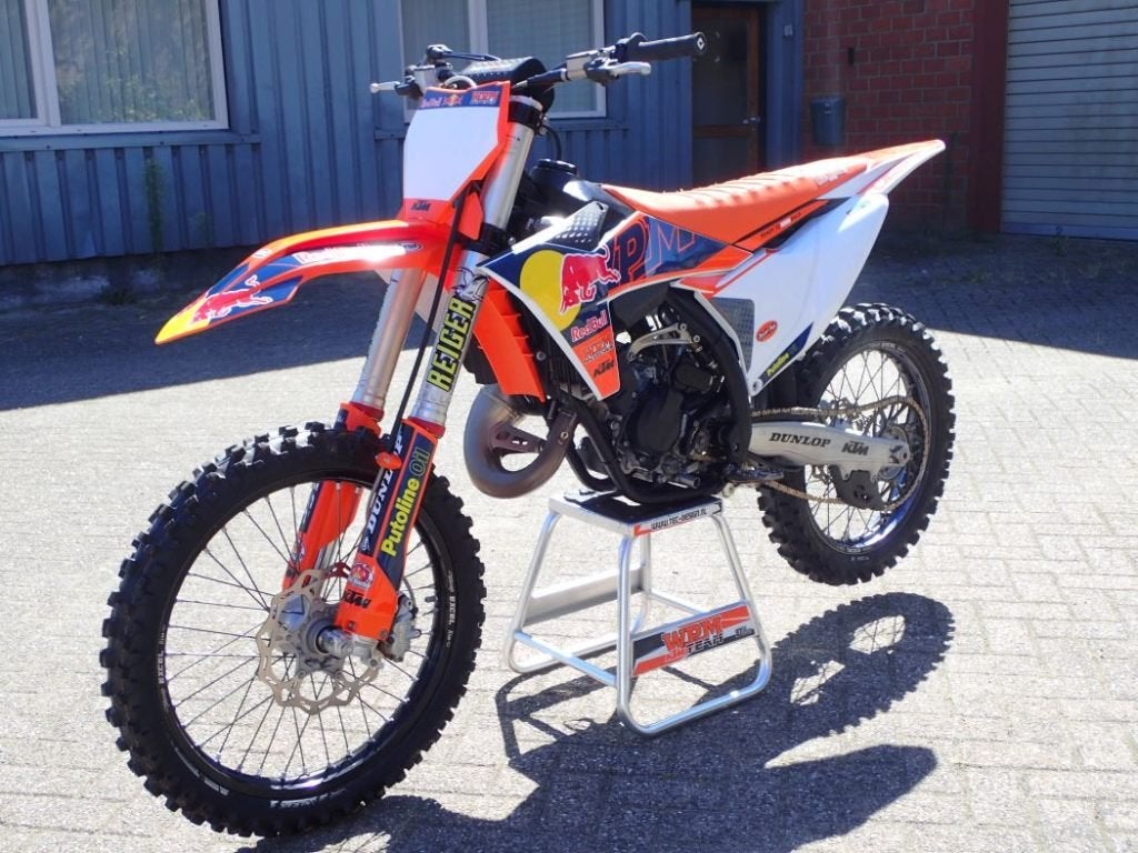 KTM 125 SX 2023 Tbi injectie / electr start 77uur, KTM, Motorrijbewijs A, Info@wpmmotors.nl, Handgeschakeld