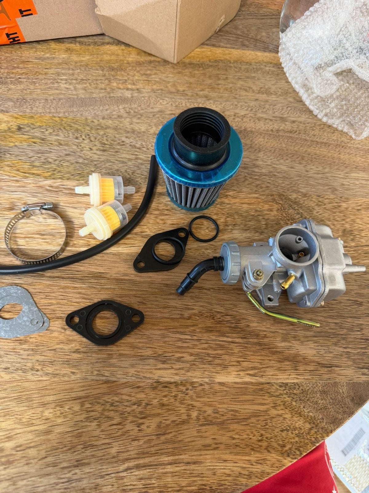 Carburateurset met luchtfilter - nieuw, Ophalen of Verzenden, Nieuw, Carburateur