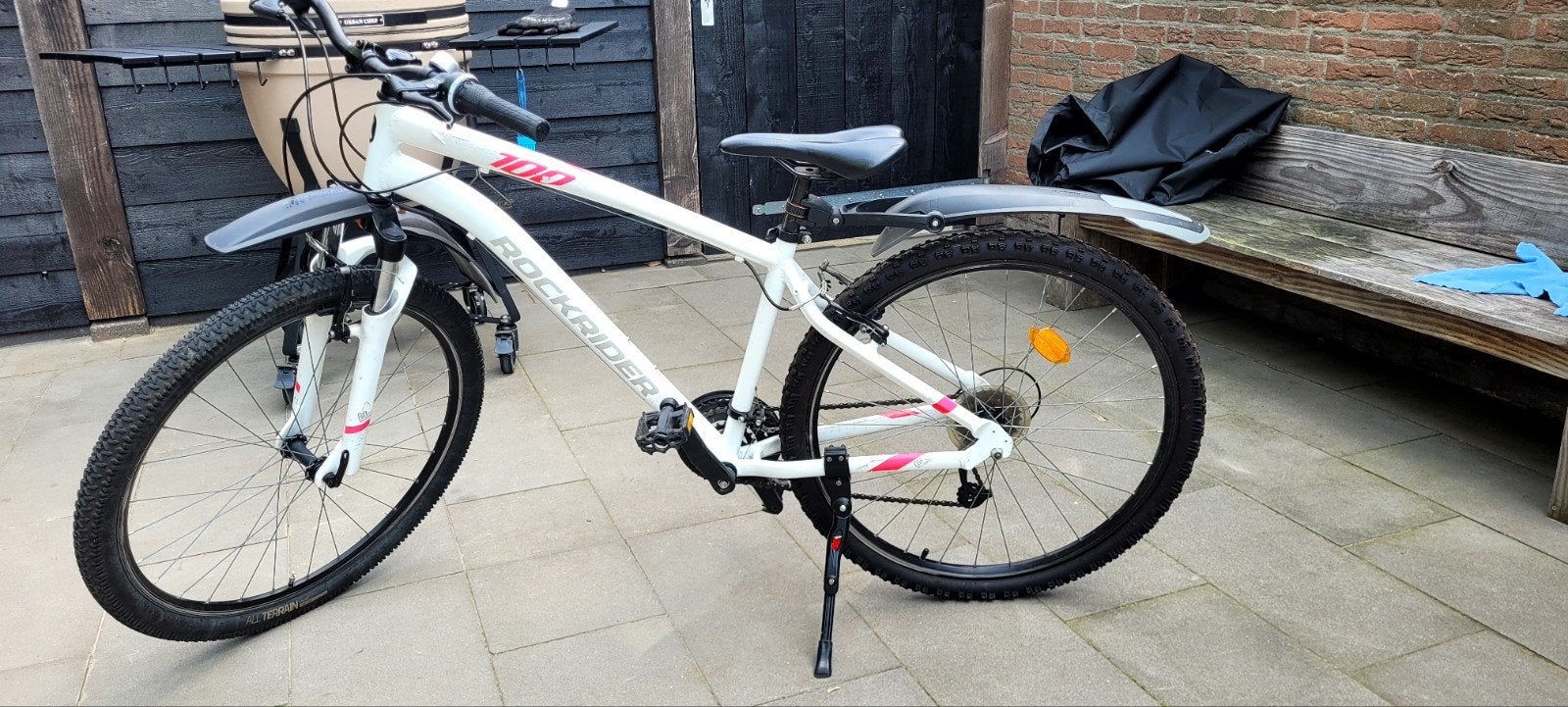 Rockrider ST100 Mountainbike 27.5 inch, 21 versnellingen, Ophalen, Zo goed als nieuw, Velgrem, Overige merken
