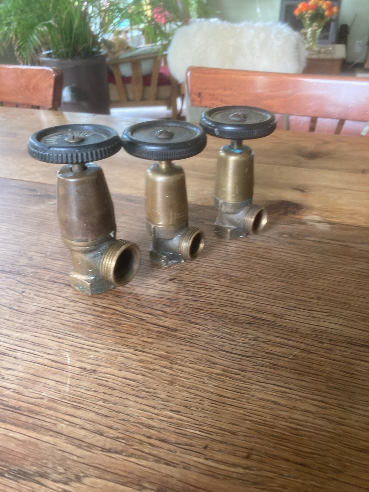 3 Oude Radiator Kranen - Vintage Look, Ophalen of Verzenden, Gebruikt, Radiator
