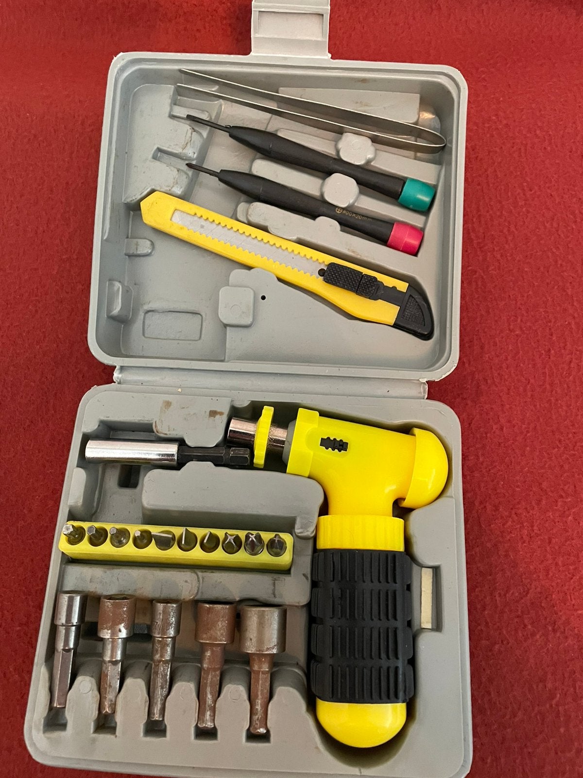 Gereedschap bitjes, Ophalen of Verzenden, Gebruikt
