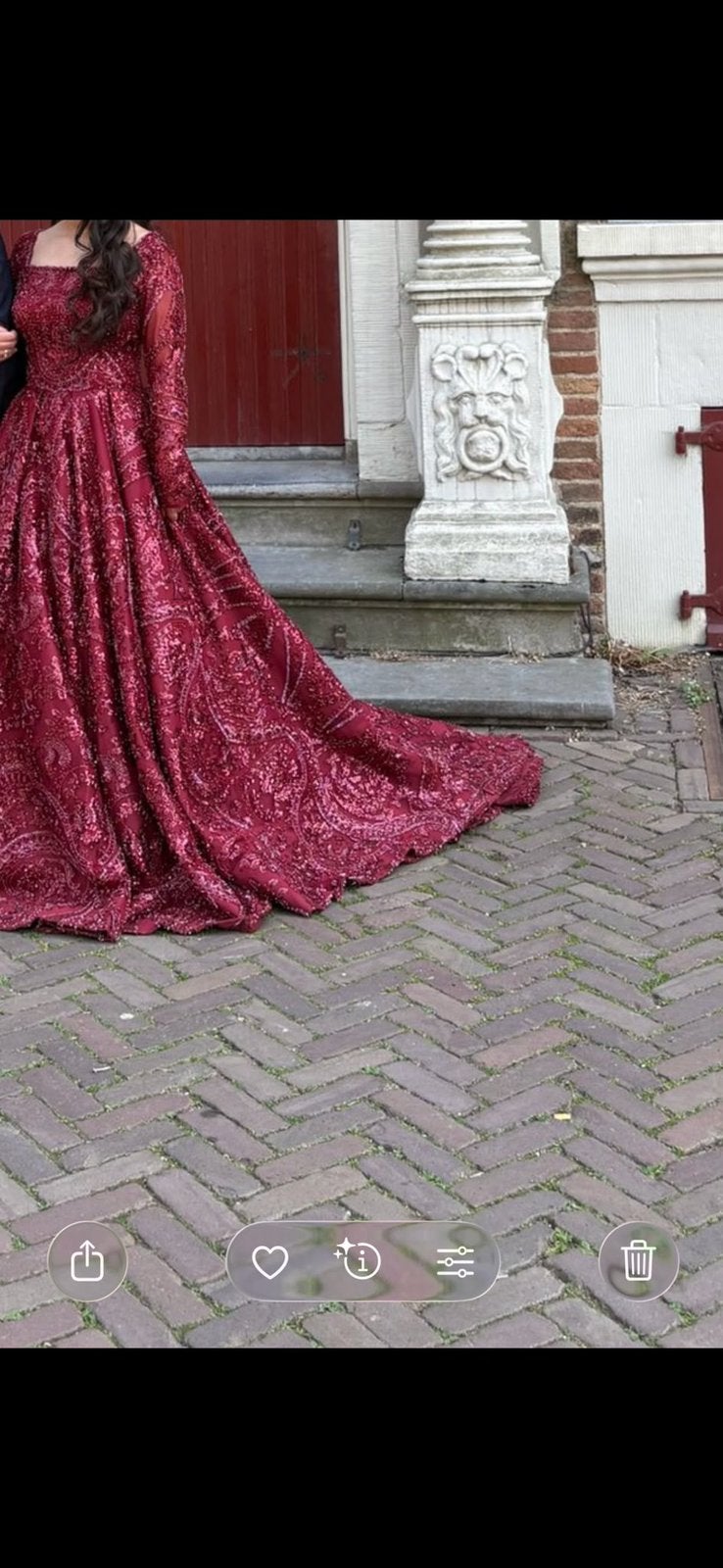 Henna Jurk 1 x gedragen!, Ophalen, Zo goed als nieuw, Trouwjurk