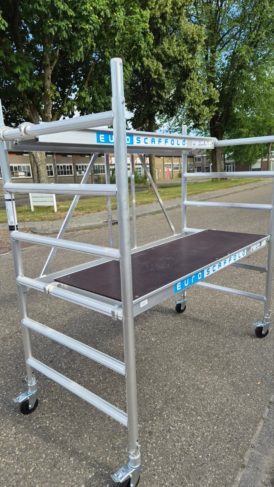 Te koop nieuwe kamer steiger 90 breed, Nieuw, Ophalen of Verzenden, Euroscaffold, Rolsteiger of Kamersteiger