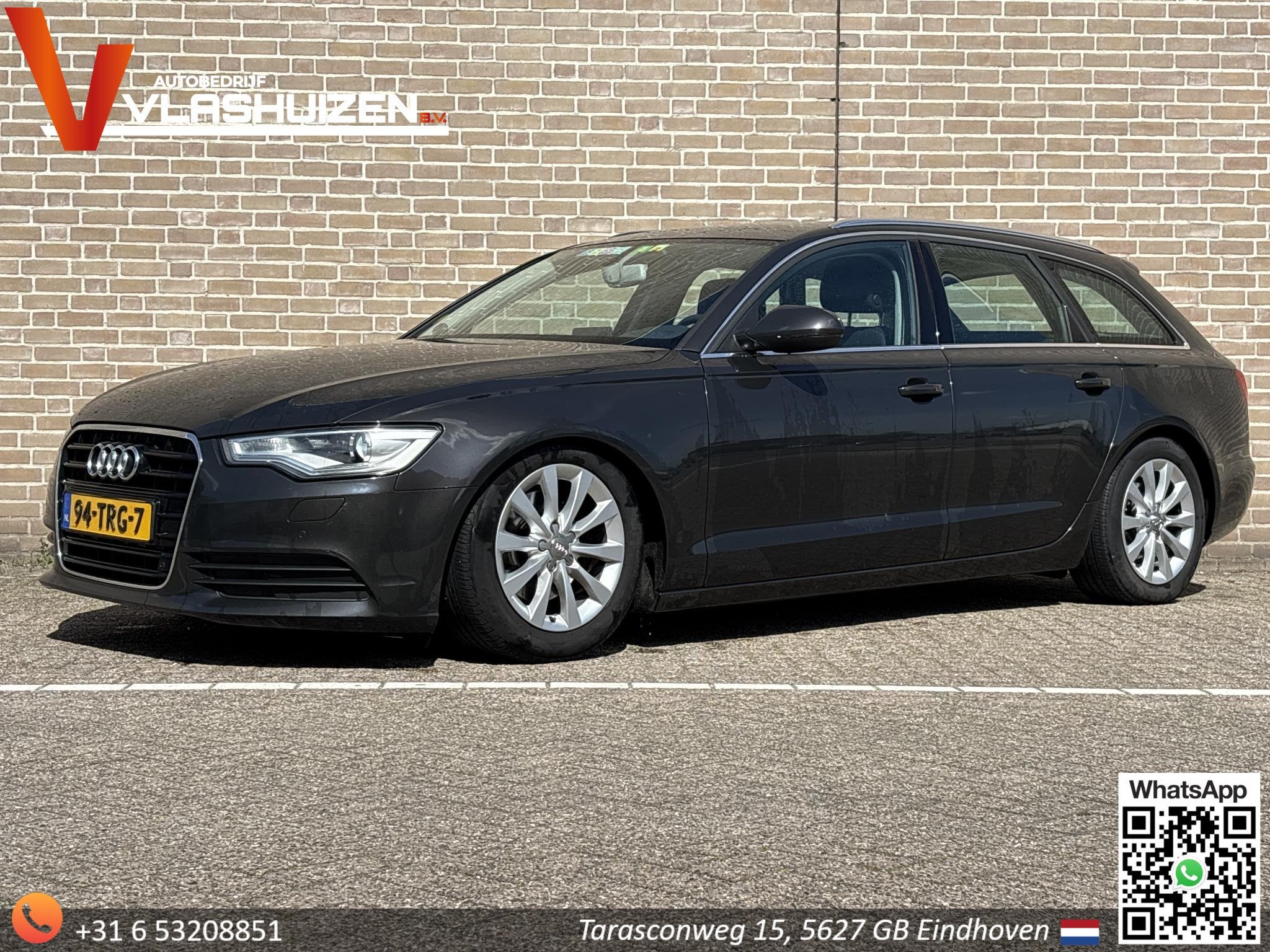 Audi A6 Avant 2.0 TDI Pro Line Plus | Leder | Navi | Climate, Auto's, Audi, Voorwielaandrijving, Euro 5, Gebruikt, Zwart