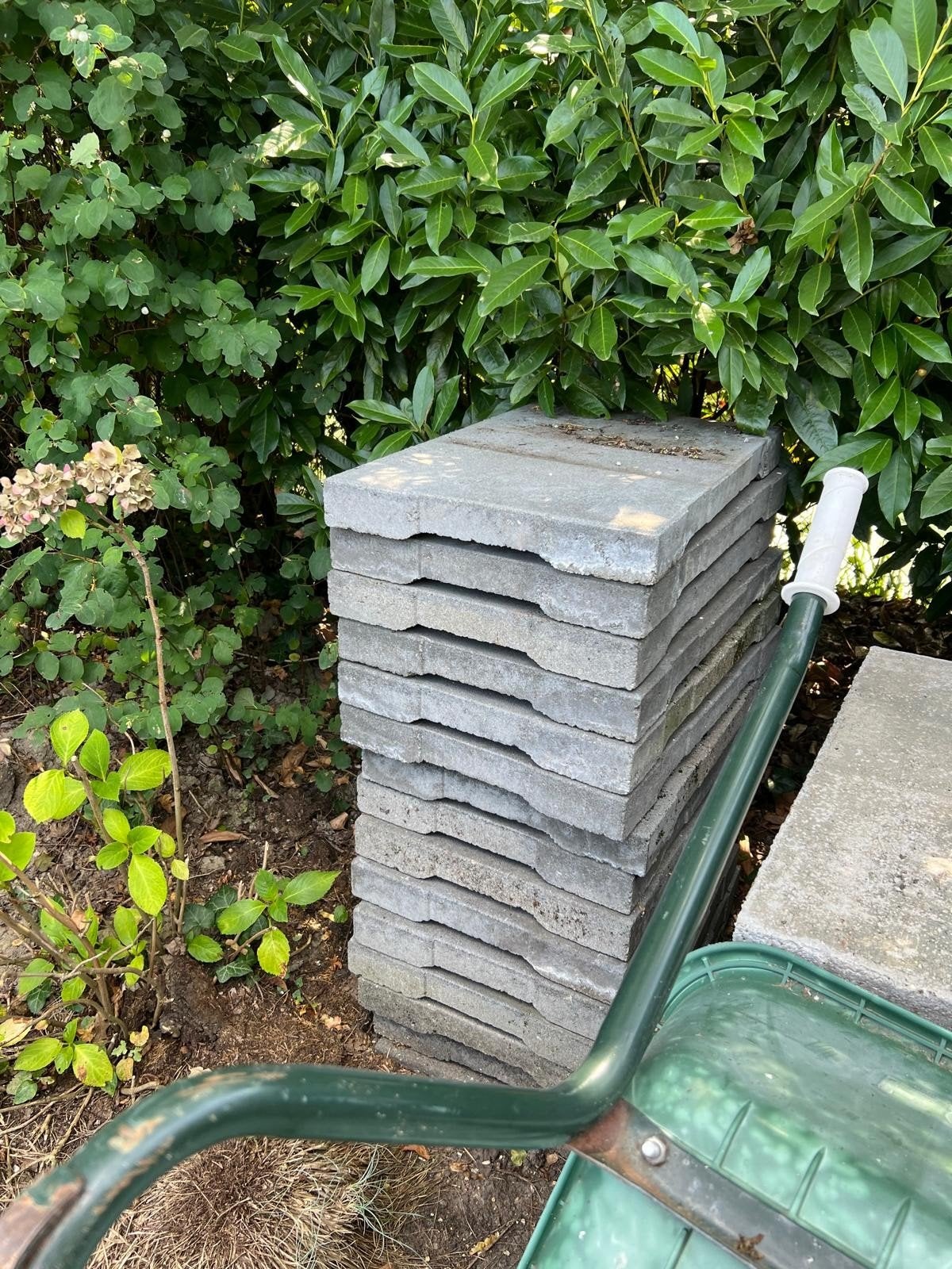 Drainagetegels 60x40 cm - 19 stuks, Tuin en Terras, Ophalen, Gebruikt, Beton, Terrastegels