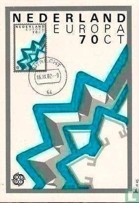 Maximumkaart R45 Europazegels 1982, Ophalen of Verzenden