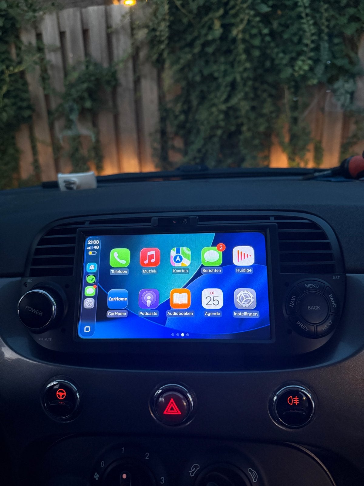 Fiat 500 CarPlay Systeem - Upgrade uw rijervaring!, Ophalen of Verzenden, Nieuw