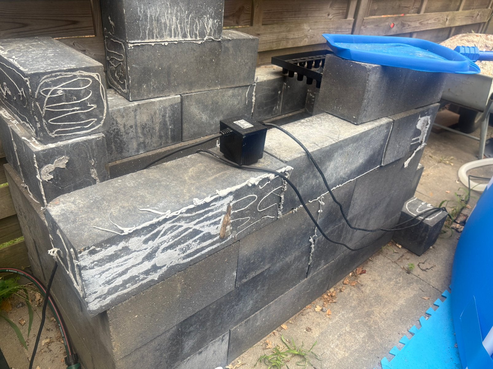 Stapelblokken,  lijmblokken,  tuinblokken, Ophalen, Zo goed als nieuw, Kunststof, Minder dan 30 cm
