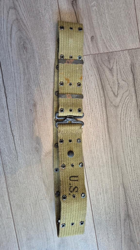 1942 US ww2 pistol belt, Verzamelen, Militaria | Tweede Wereldoorlog, Ophalen of Verzenden, Engeland