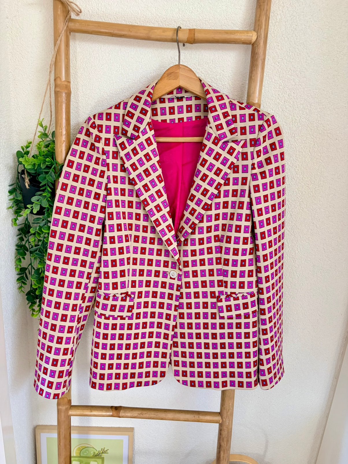 Liu Jo blazer maat 36, Kleding | Dames, Ophalen of Verzenden, Zo goed als nieuw, Jasje, Roze