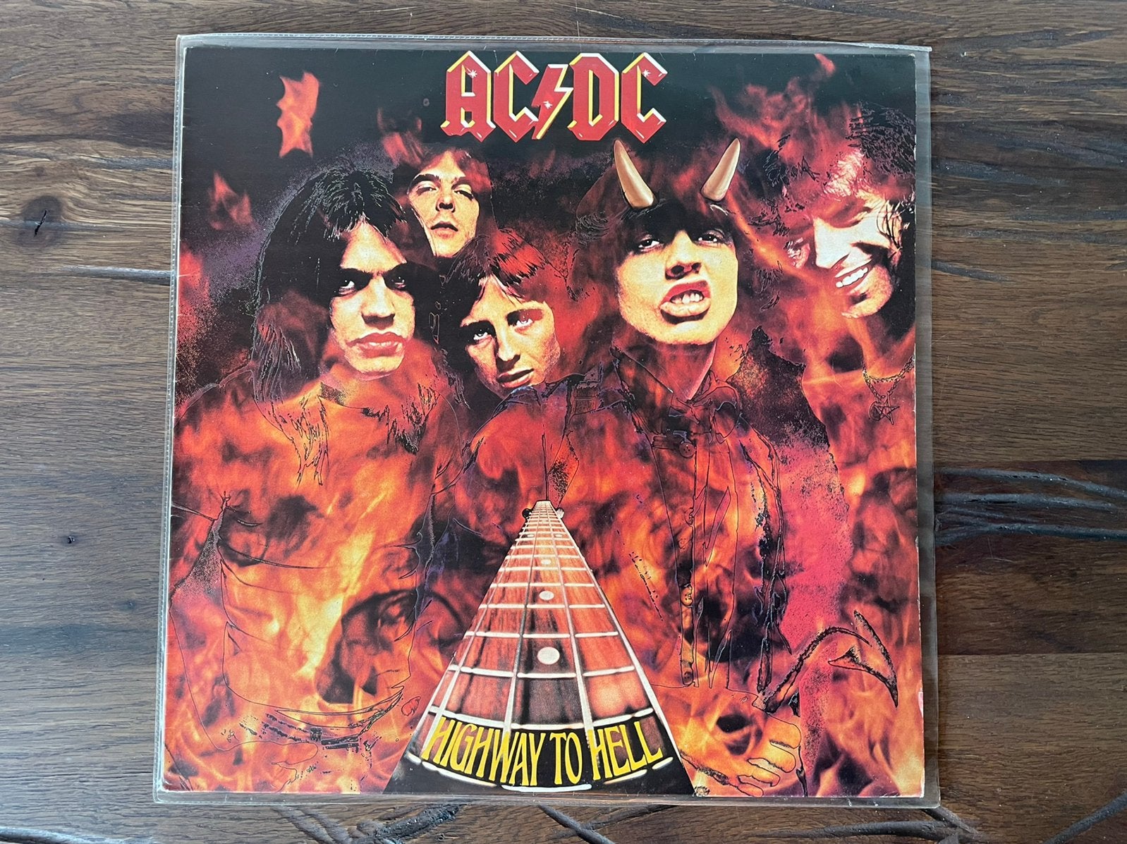 AC/DC 1st Press Highway to Hell, LP, Ophalen of Verzenden, Zo goed als nieuw, Hardrock