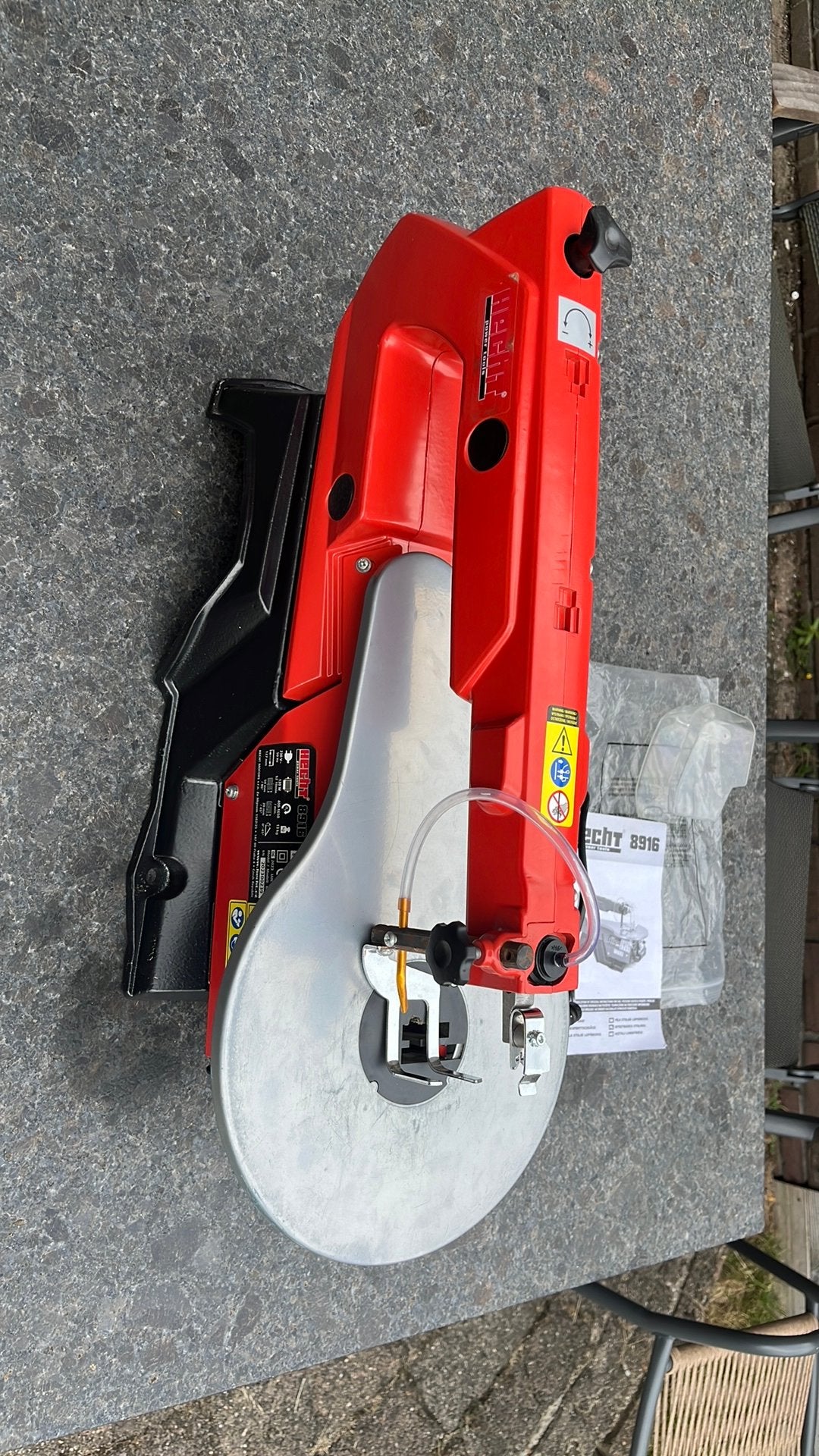 Figuurzaag Machine Hecht 8916, Ophalen, Minder dan 30 mm, Zo goed als nieuw, Figuurzaag