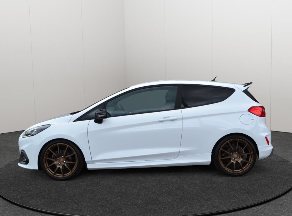 Ford Fiesta 1.5 ST 200PK Performance Navi/LED/18''/Recaro, Auto's, Ford, Stof, Gebruikt, Wit, Bedrijf
