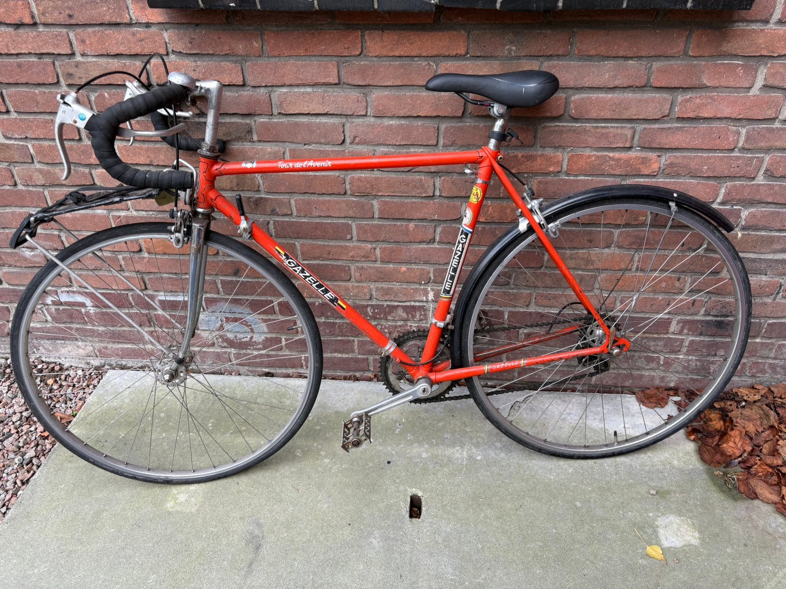 Gazelle dames racefiets, 51 tot 55 cm, Ophalen, Velgrem, Jaren '60 of nieuwer