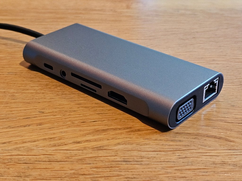 USB-C Docking Station met HDMI, VGA, USB, Ethernet, SD, Docking station, Laptop, Onbekend, Ophalen of Verzenden