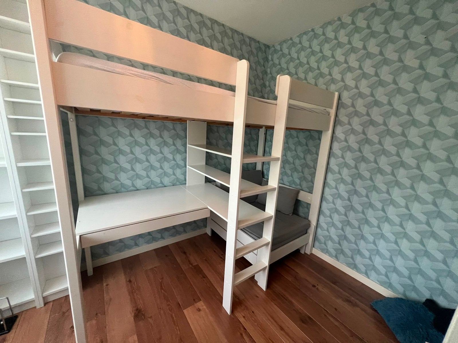 NOUS kids Robin hoogslaper, Ophalen, 85 tot 100 cm, Gebruikt, Hoogslaper of Stapelbed
