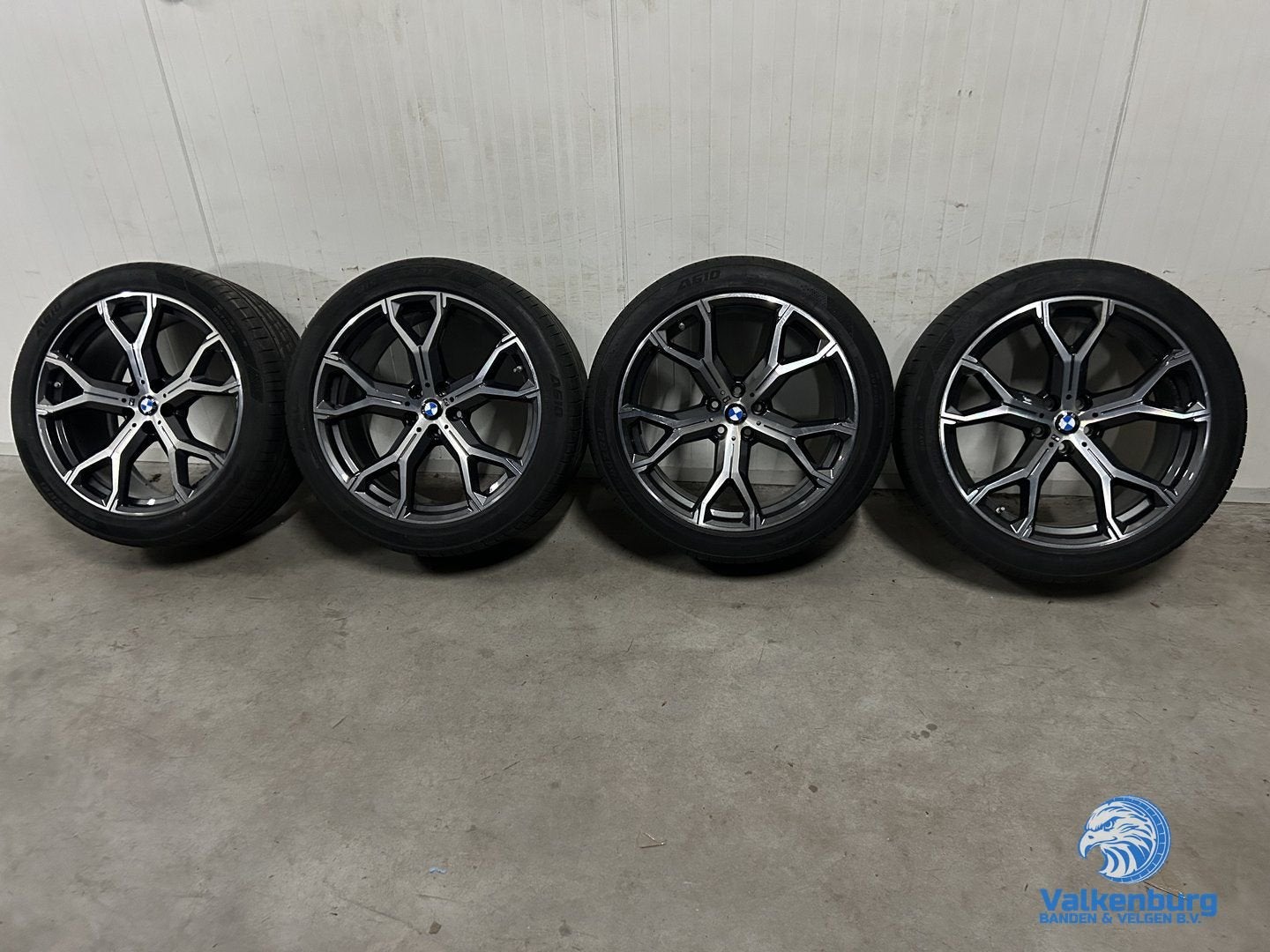 7-8mm! Originele BMW X5 X6 G05 G06 Style 741M 21 inch zwarte, Auto-onderdelen, Banden en Velgen, Gebruikt, -, 275 mm, -