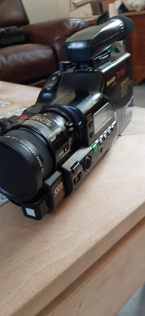 Sharp VL-S880 S-VHS Camcorder - Vintage Videocamera, Ophalen of Verzenden, VHS of SVHS, Camera