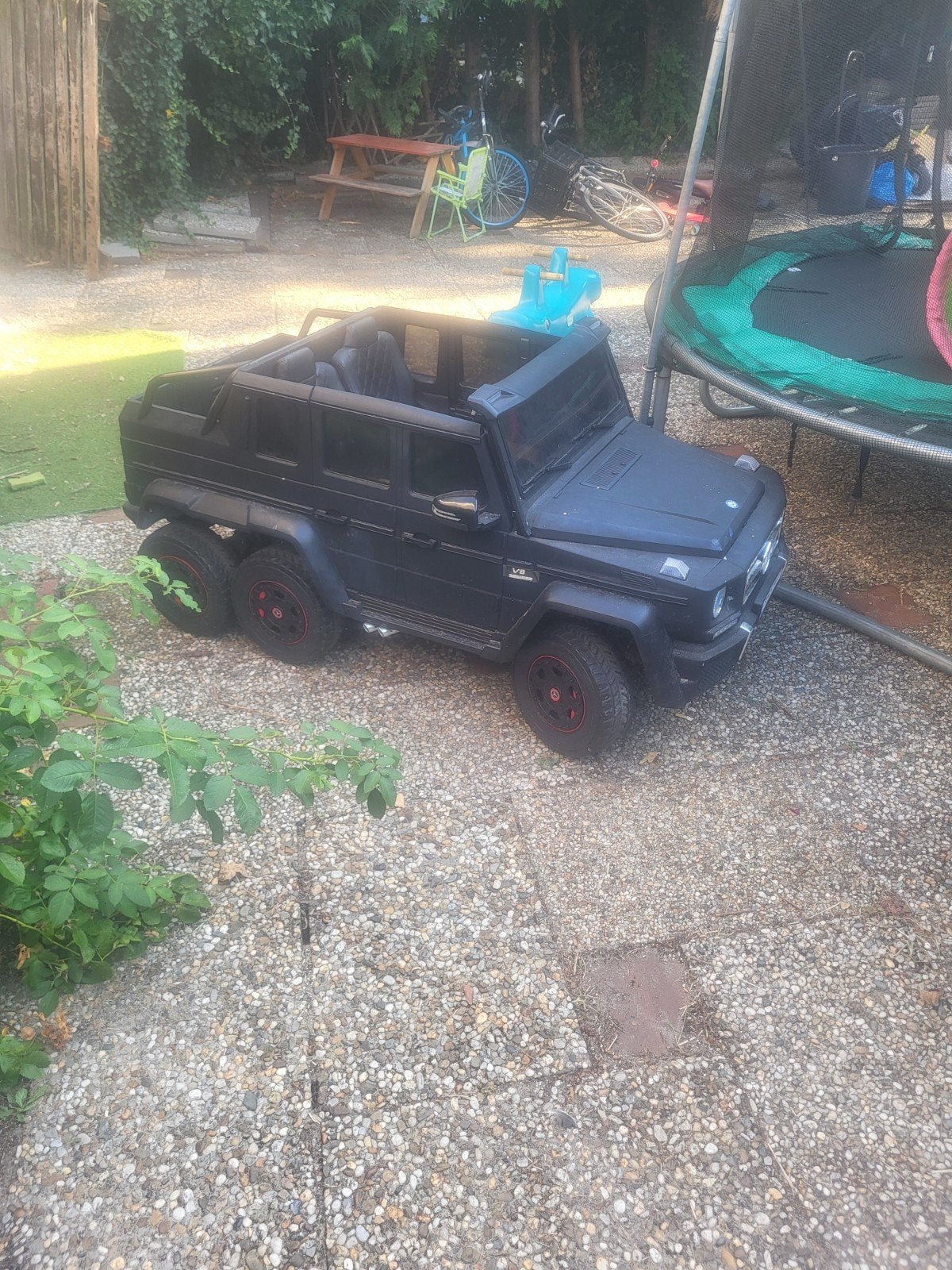 Mercedes-Benz G63 6x6 kinderauto elektrisch, Ophalen of Verzenden