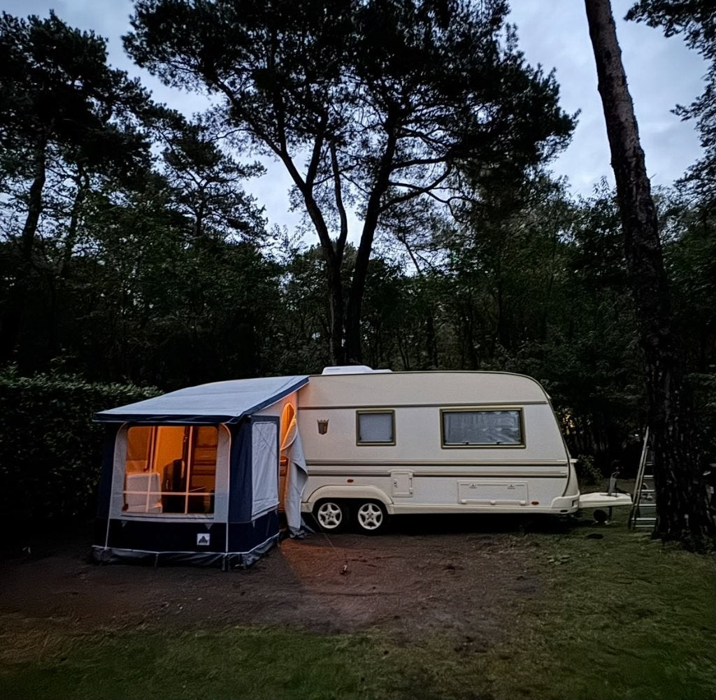 Tabbert Baronesse 8.08m met goede Airco en Isabella voortent, Caravans en Kamperen, Ringverwarming, Rondzit, Tabbert, Particulier