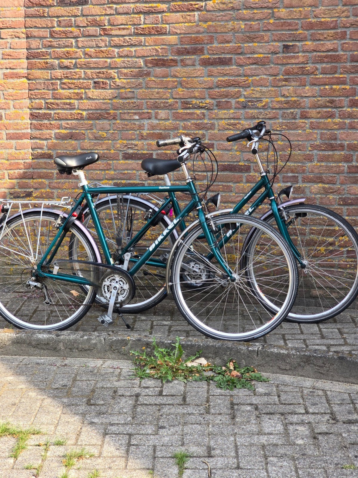 twee mooie Bikkel Houthem Herenfiets framemaat XL 60cm/ en D, Zo goed als nieuw, 57 tot 61 cm, Ophalen, Overige merken