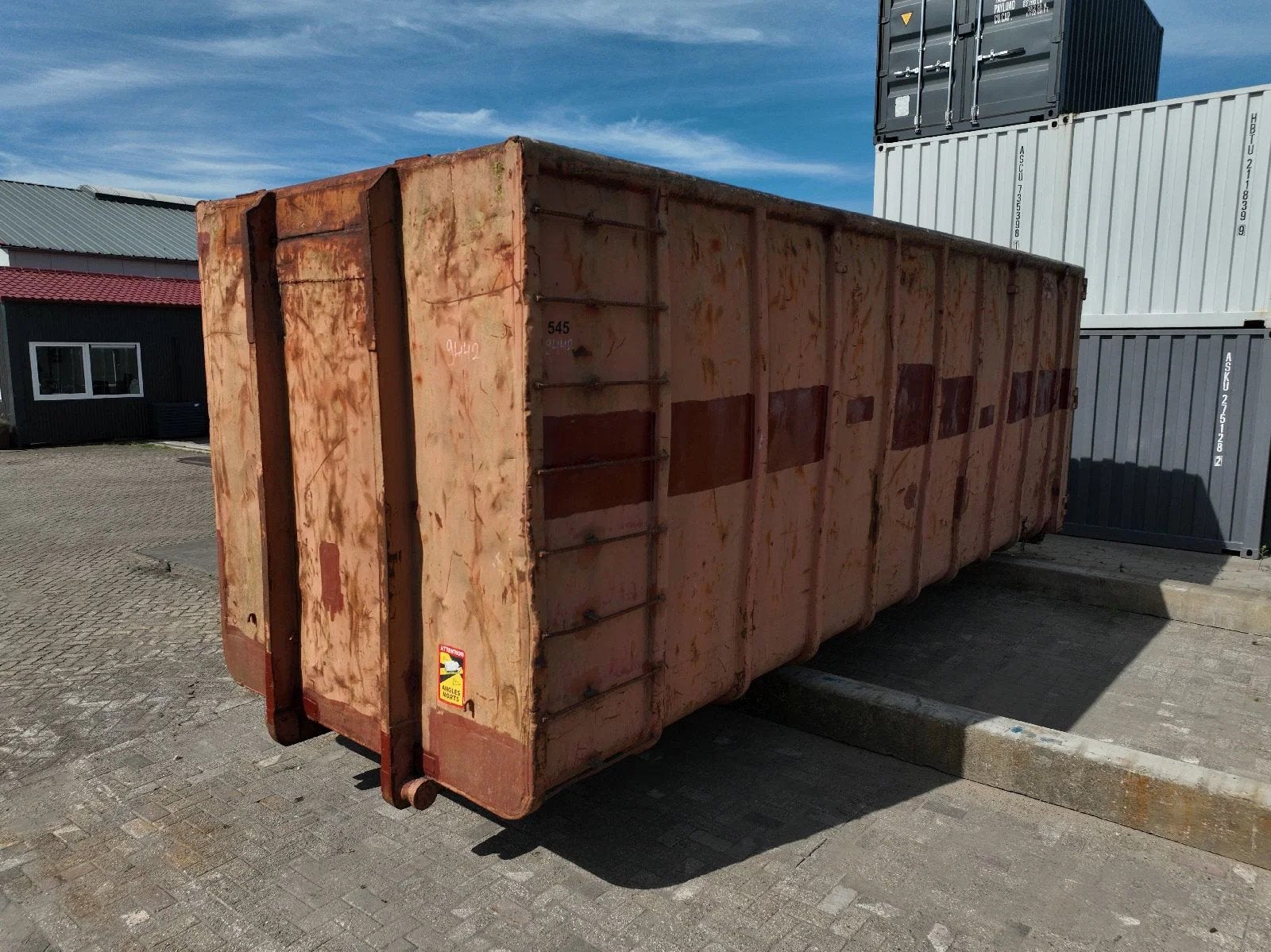 VERNOOY AFZETCONTAINER 45M3 9442, Dave Vernooij, Info@vernooy.nl, Kellensedwarsweg 9
4004JC  Tiel