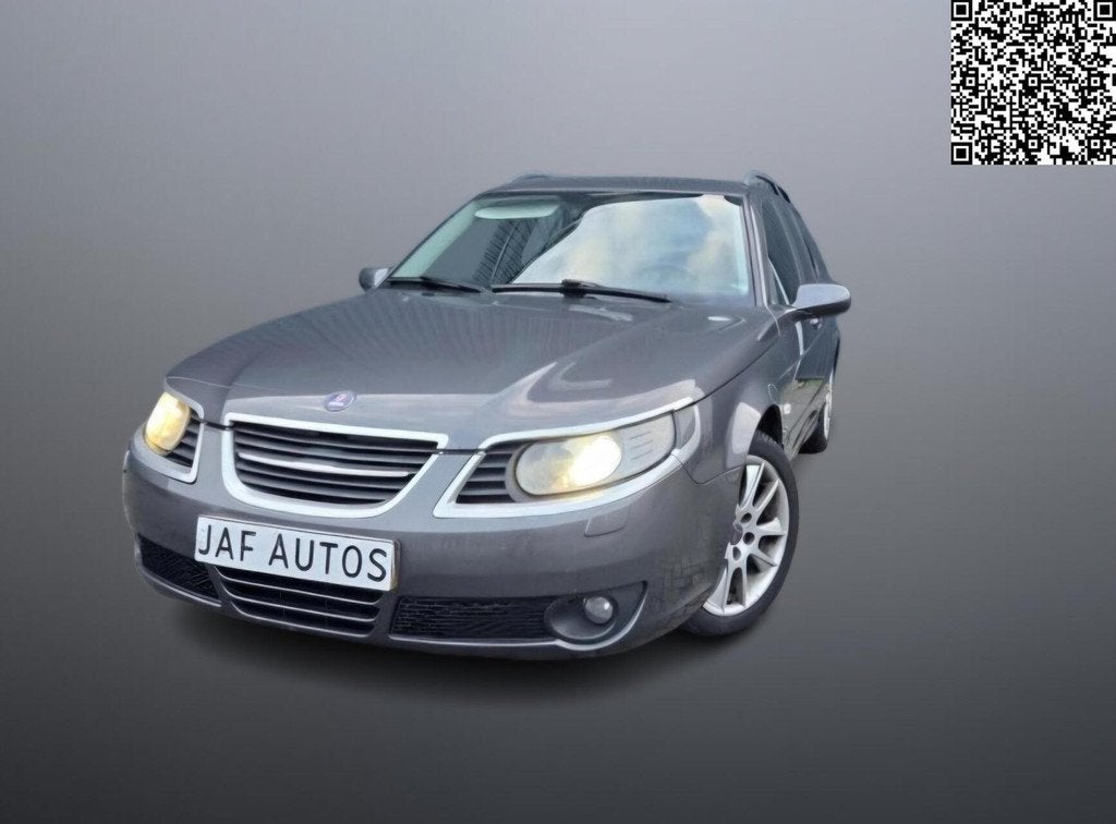 Saab 9-5 Estate 2.0turbo Leder AUTOMAAT luxe!, Auto's, Navigatiesysteem, 4 cilinders, 150 pk, 93 €/maand