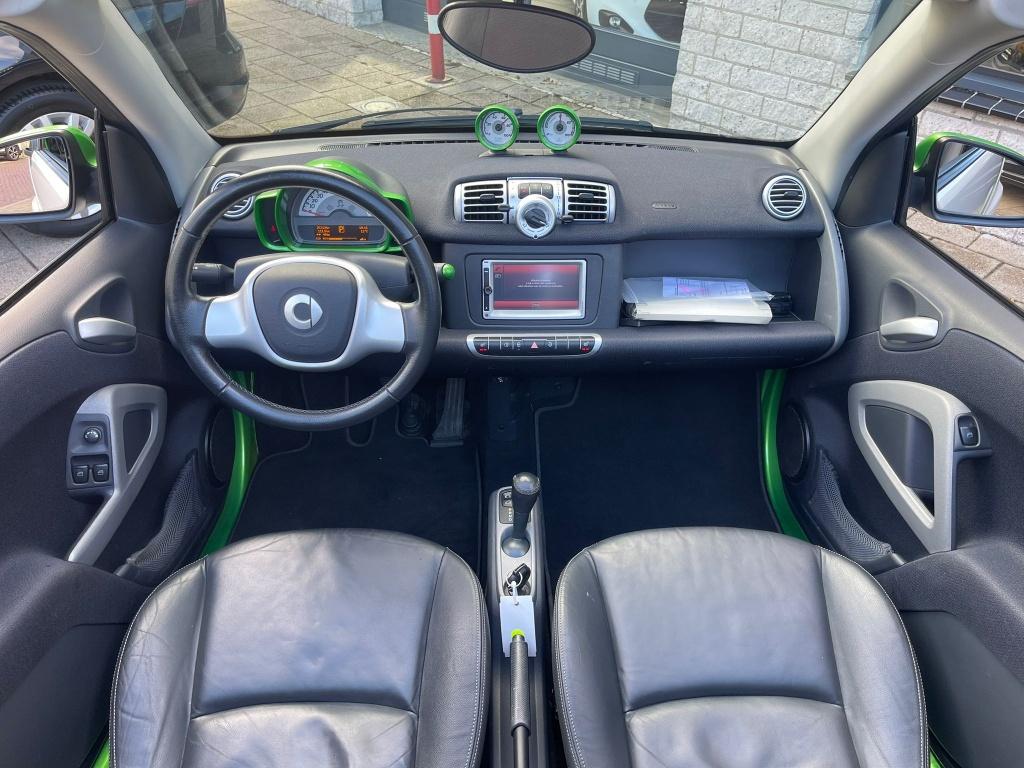 Smart Fortwo cabrio Electric drive Leer NAP Incl BTW, Auto's, Automaat, 0 cilinders, Gebruikt, Cabriolet