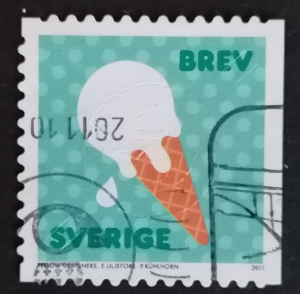 ZWEDEN - ijsje 2011, Ophalen of Verzenden, Zweden, Gestempeld