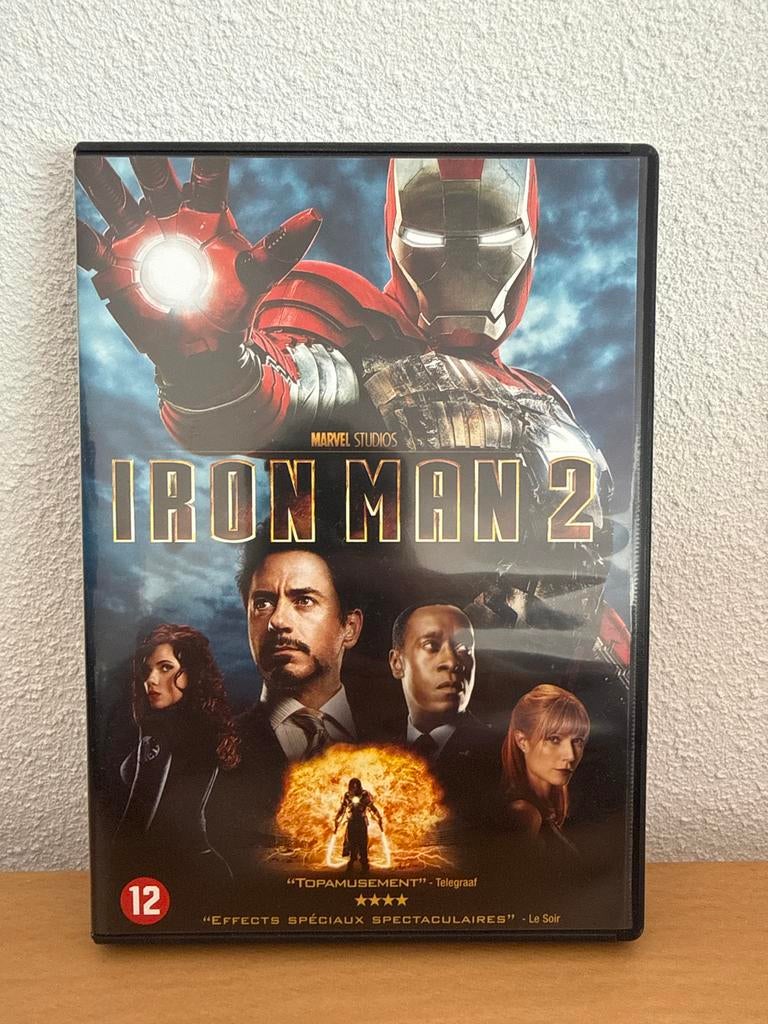 Iron Man 2 DVD - Actie en Avontuur, Vanaf 12 jaar, Ophalen of Verzenden, Gebruikt, Actie